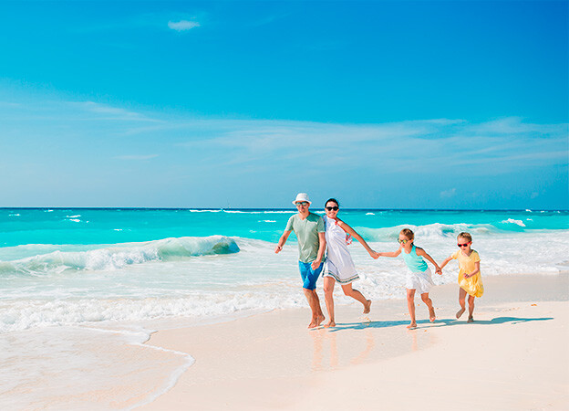 Disfrute de vacaciones familiares en Cancún