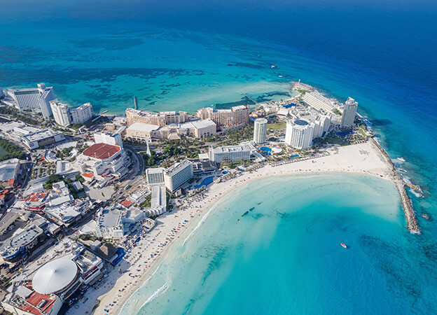 Hotel en Cancún cerca de playa Forum