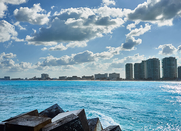 Hotel en Cancún cerca de la playa Chac Mool