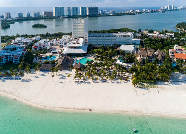 Hotel en Cancún con playa Caracol InterContinental