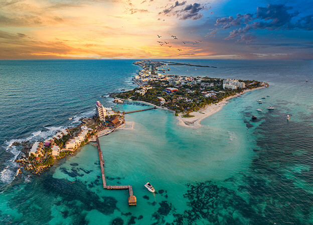 Hotel con la mejor playa en Cancún cerca de Isla Mujeres