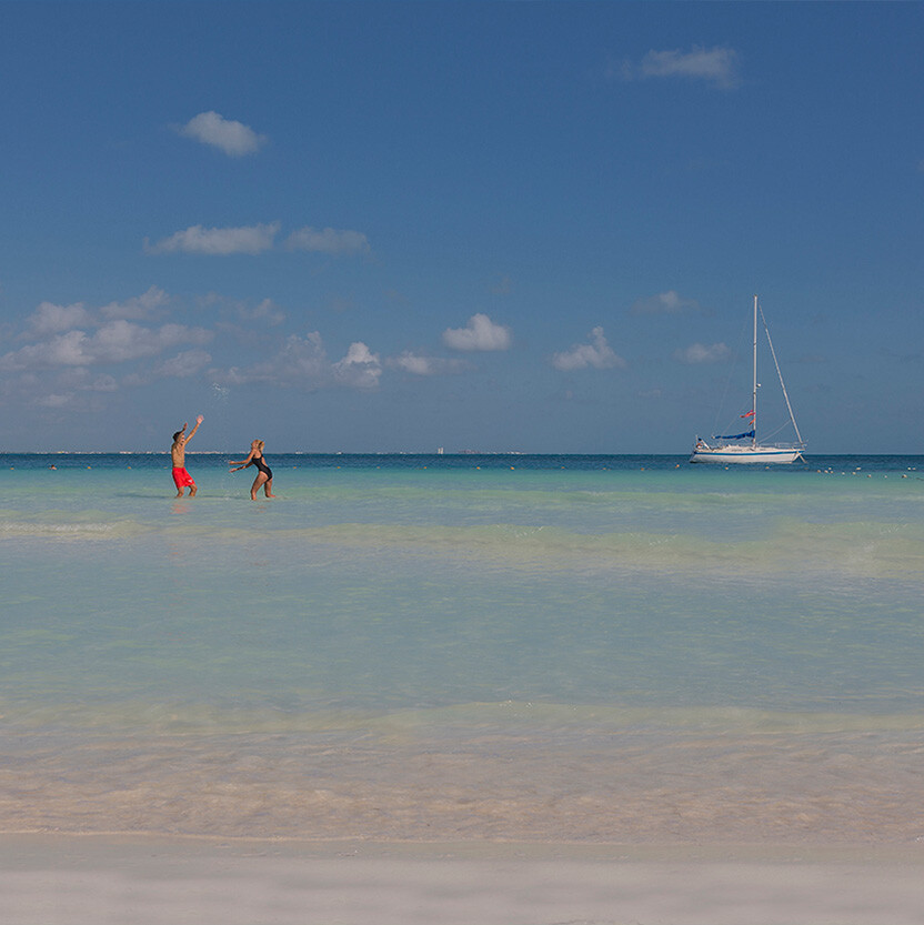 Hotel con la mejor playa en Cancún sin sargazo