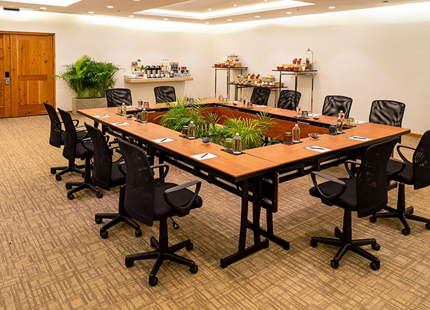 Salón de conferencias en Cancún para posadas empresariales